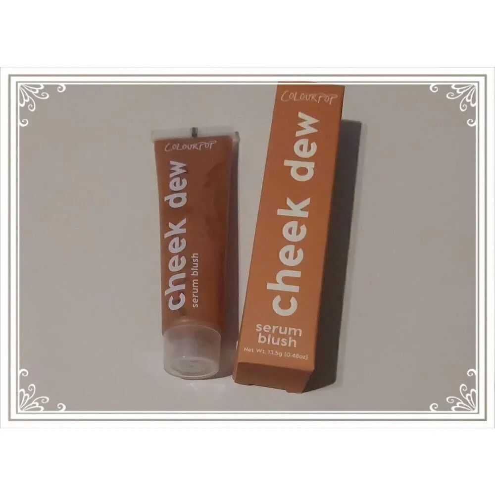 NIB~Colourpop Cheek Dew Serum Blush in Kiss Kiss